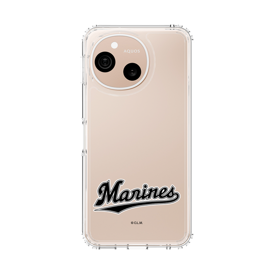 スリムプロテクションケース［ 千葉ロッテマリーンズ - ワードロゴ - クリア ］