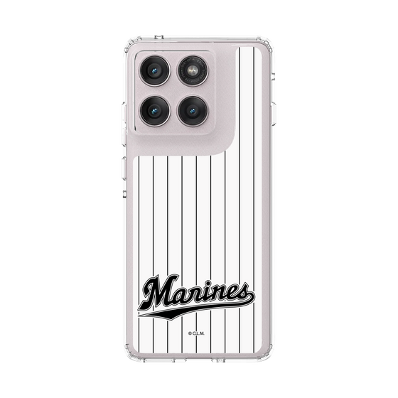 スリムプロテクションケース［ 千葉ロッテマリーンズ - ワードロゴ - マリーンズストライプ ］