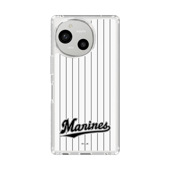 スリムプロテクションケース［ 千葉ロッテマリーンズ - ワードロゴ - マリーンズストライプ ］