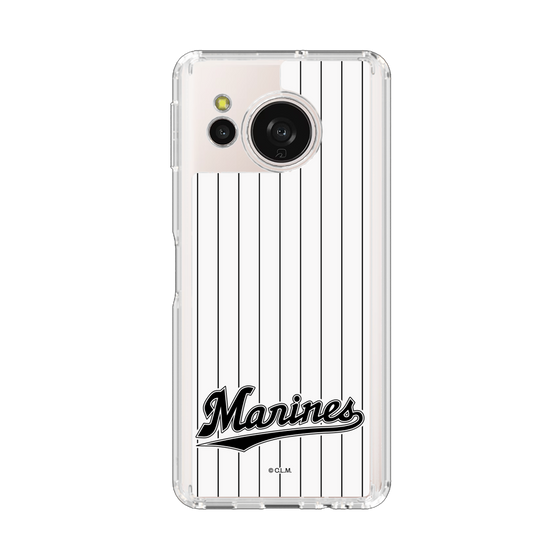 スリムプロテクションケース［ 千葉ロッテマリーンズ - ワードロゴ - マリーンズストライプ ］