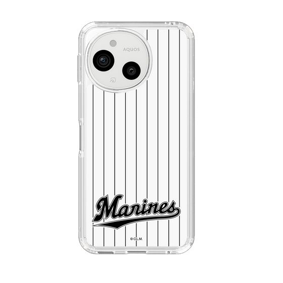 スリムプロテクションケース［ 千葉ロッテマリーンズ - ワードロゴ - マリーンズストライプ ］