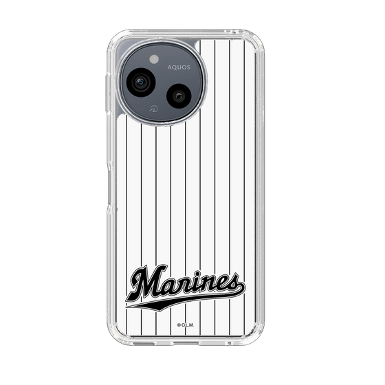 スリムプロテクションケース［ 千葉ロッテマリーンズ - ワードロゴ - マリーンズストライプ ］