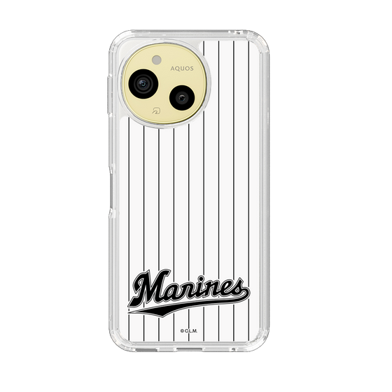 スリムプロテクションケース［ 千葉ロッテマリーンズ - ワードロゴ - マリーンズストライプ ］