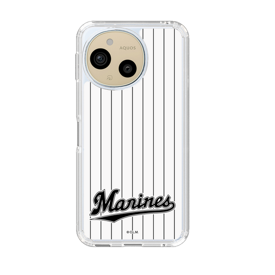 スリムプロテクションケース［ 千葉ロッテマリーンズ - ワードロゴ - マリーンズストライプ ］