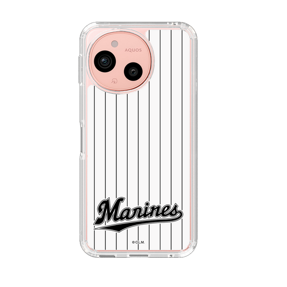 スリムプロテクションケース［ 千葉ロッテマリーンズ - ワードロゴ - マリーンズストライプ ］