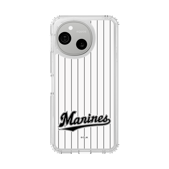 スリムプロテクションケース［ 千葉ロッテマリーンズ - ワードロゴ - マリーンズストライプ ］