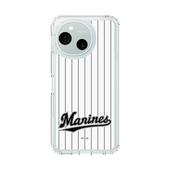 スリムプロテクションケース［ 千葉ロッテマリーンズ - ワードロゴ - マリーンズストライプ ］