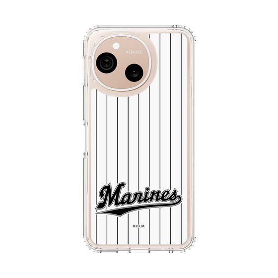 スリムプロテクションケース［ 千葉ロッテマリーンズ - ワードロゴ - マリーンズストライプ ］