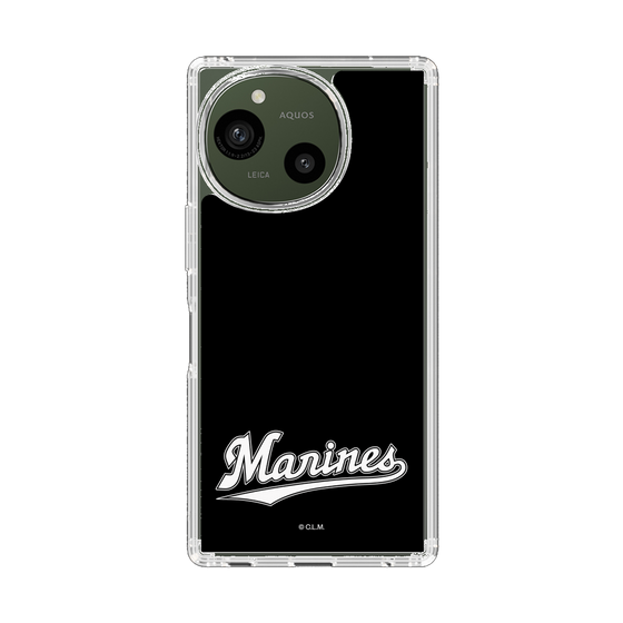 スリムプロテクションケース［ 千葉ロッテマリーンズ - ワードロゴ - ブラック ］