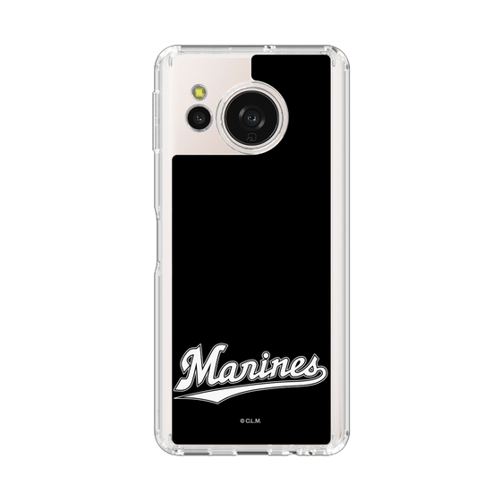 スリムプロテクションケース［ 千葉ロッテマリーンズ - ワードロゴ - ブラック ］