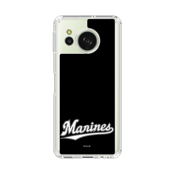 スリムプロテクションケース［ 千葉ロッテマリーンズ - ワードロゴ - ブラック ］