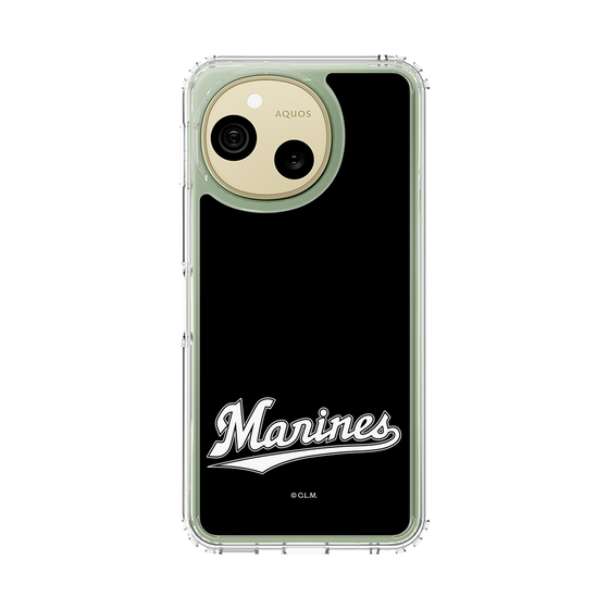 スリムプロテクションケース［ 千葉ロッテマリーンズ - ワードロゴ - ブラック ］