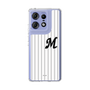 スリムプロテクションケース［ 千葉ロッテマリーンズ - イニシャルロゴ - マリーンズストライプ ］