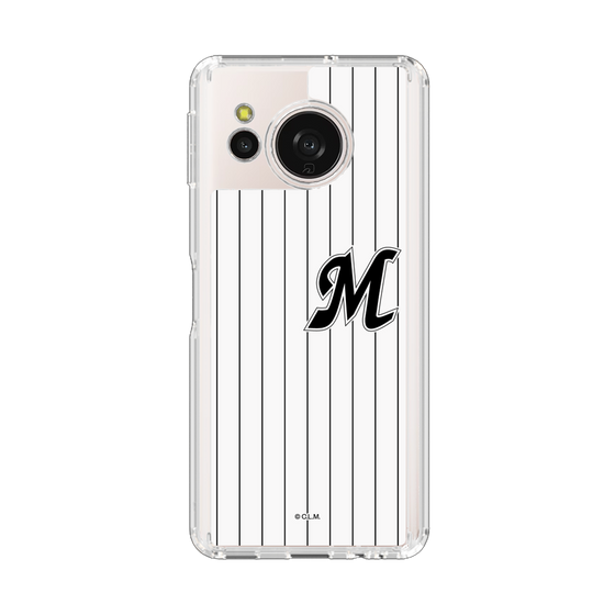 スリムプロテクションケース［ 千葉ロッテマリーンズ - イニシャルロゴ - マリーンズストライプ ］