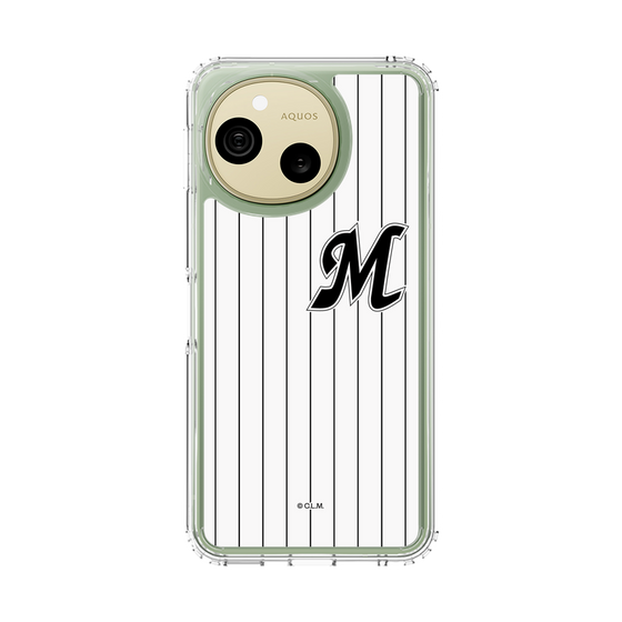 スリムプロテクションケース［ 千葉ロッテマリーンズ - イニシャルロゴ - マリーンズストライプ ］