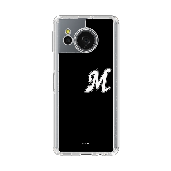 スリムプロテクションケース［ 千葉ロッテマリーンズ - イニシャルロゴ - ブラック ］