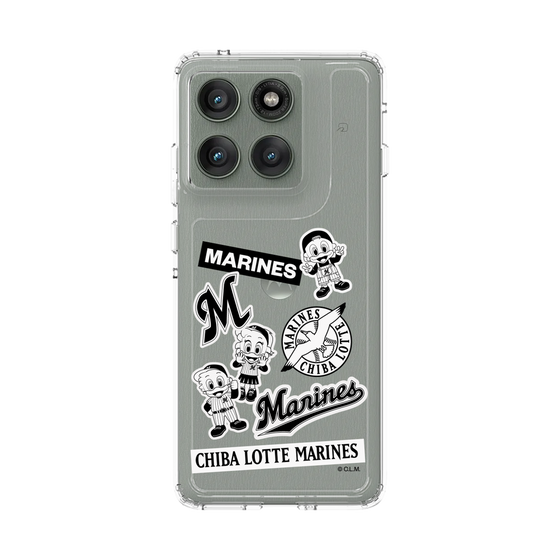 スリムプロテクションケース［ 千葉ロッテマリーンズ - ステッカー ］