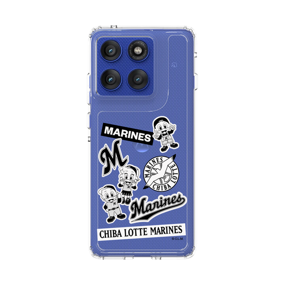 スリムプロテクションケース［ 千葉ロッテマリーンズ - ステッカー ］