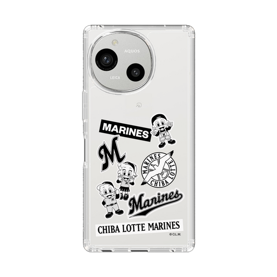 スリムプロテクションケース［ 千葉ロッテマリーンズ - ステッカー ］