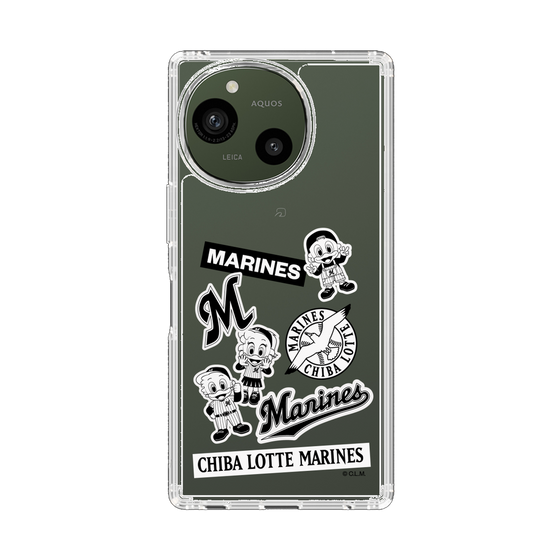 スリムプロテクションケース［ 千葉ロッテマリーンズ - ステッカー ］