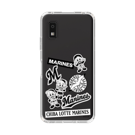 スリムプロテクションケース［ 千葉ロッテマリーンズ - ステッカー ］