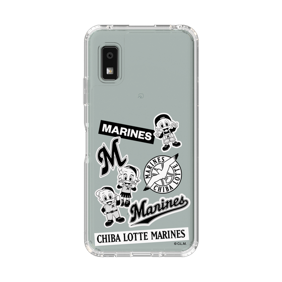 スリムプロテクションケース［ 千葉ロッテマリーンズ - ステッカー ］