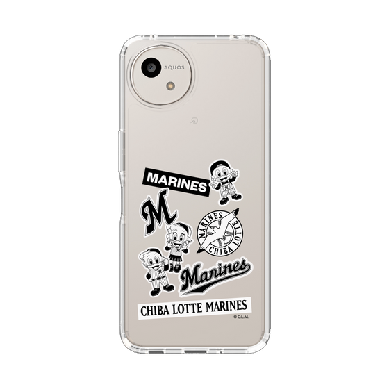 スリムプロテクションケース［ 千葉ロッテマリーンズ - ステッカー ］