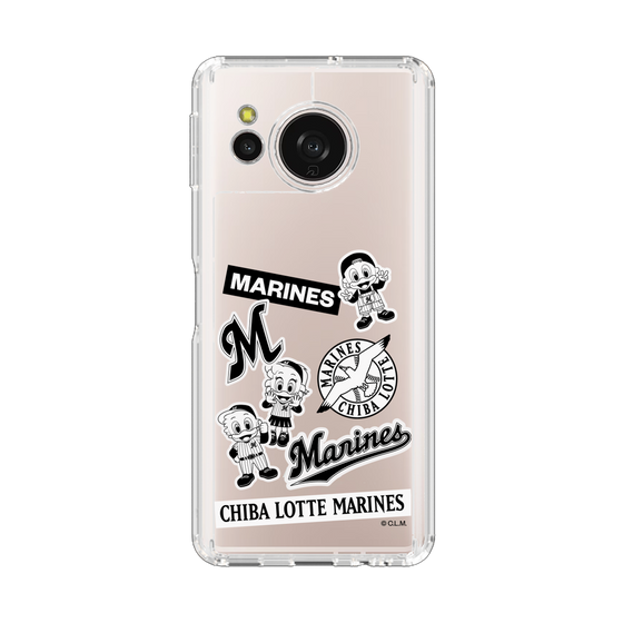 スリムプロテクションケース［ 千葉ロッテマリーンズ - ステッカー ］