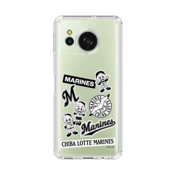 スリムプロテクションケース［ 千葉ロッテマリーンズ - ステッカー ］