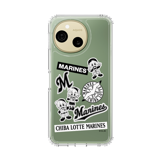 スリムプロテクションケース［ 千葉ロッテマリーンズ - ステッカー ］