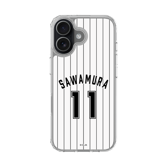 スリムプロテクションケース［ 千葉ロッテマリーンズ - #11 SAWAMURA ］