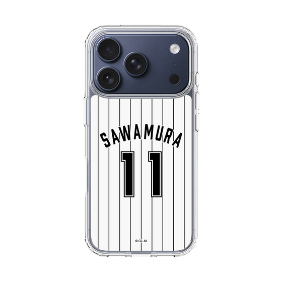 スリムプロテクションケース［ 千葉ロッテマリーンズ - #11 SAWAMURA ］