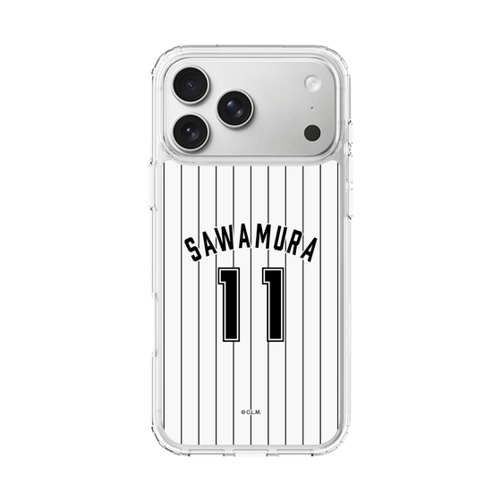 スリムプロテクションケース［ 千葉ロッテマリーンズ - #11 SAWAMURA ］