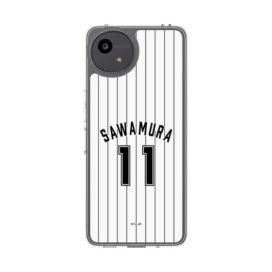 スリムプロテクションケース［ 千葉ロッテマリーンズ - #11 SAWAMURA ］