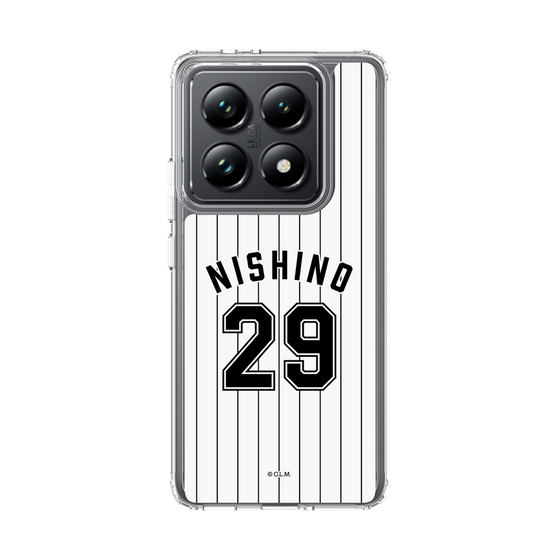 スリムプロテクションケース［ 千葉ロッテマリーンズ - #29 NISHINO ］