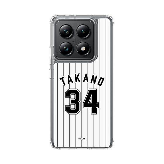 スリムプロテクションケース［ 千葉ロッテマリーンズ - #34 TAKANO ］
