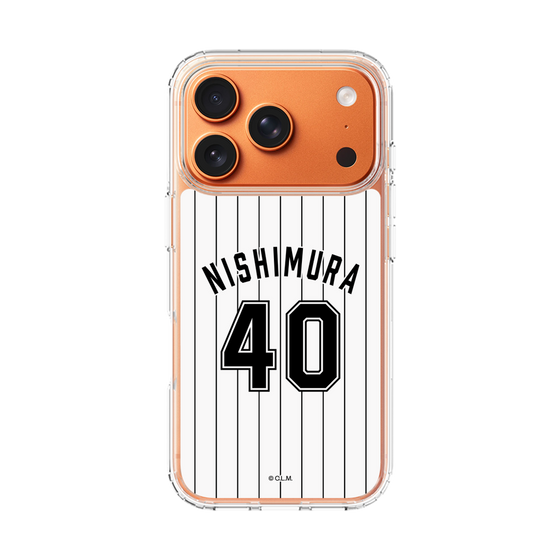 スリムプロテクションケース［ 千葉ロッテマリーンズ - #40 NISHIMURA ］