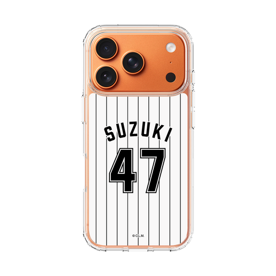 スリムプロテクションケース［ 千葉ロッテマリーンズ - #47 SUZUKI ］