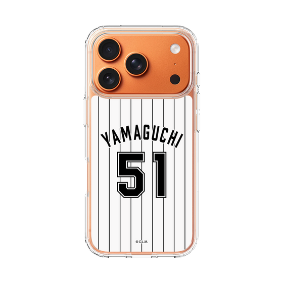 スリムプロテクションケース［ 千葉ロッテマリーンズ - #51 YAMAGUCHI ］