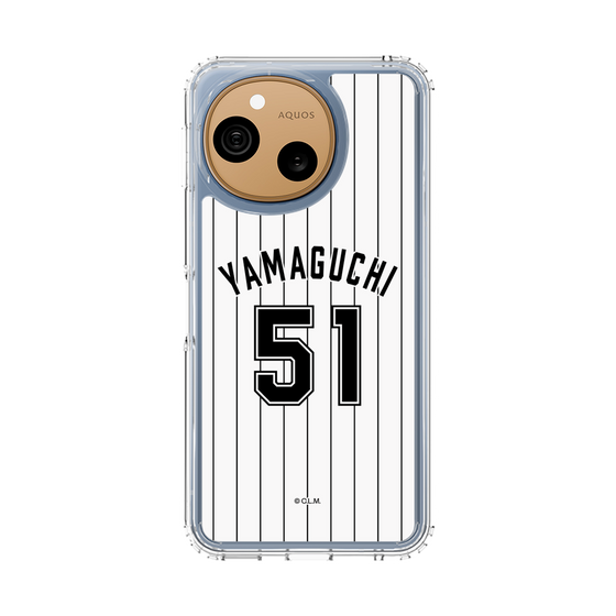 スリムプロテクションケース［ 千葉ロッテマリーンズ - #51 YAMAGUCHI ］
