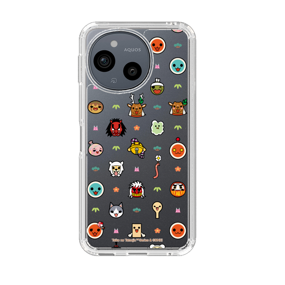 スリムプロテクションケース［ 太鼓の達人 - アイコン - キャラクター ］