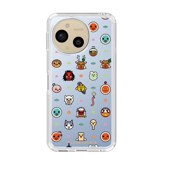 スリムプロテクションケース［ 太鼓の達人 - アイコン - キャラクター ］