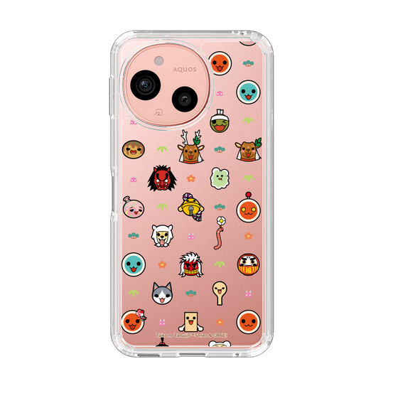 スリムプロテクションケース［ 太鼓の達人 - アイコン - キャラクター ］