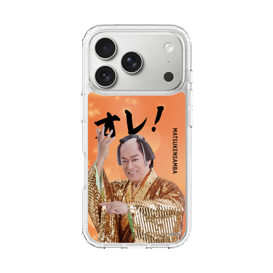 スリムプロテクションケース［ 松平 健 - オレ！ - オレンジ ］