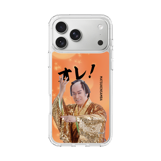 スリムプロテクションケース［ 松平 健 - オレ！ - オレンジ ］