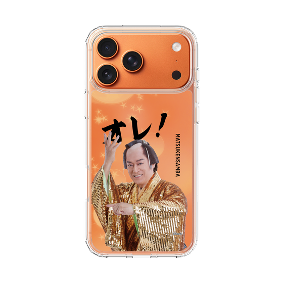 スリムプロテクションケース［ 松平 健 - オレ！ - オレンジ ］