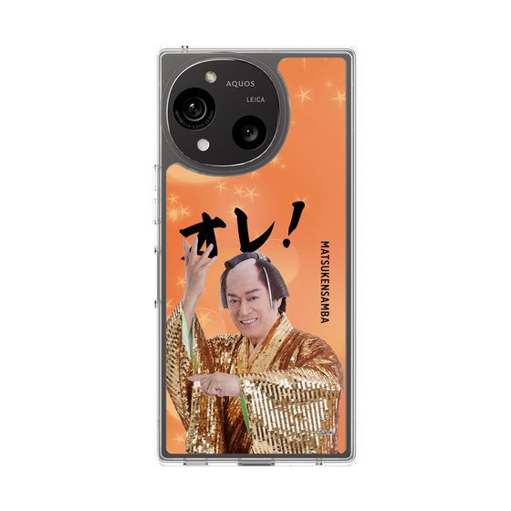スリムプロテクションケース［ 松平 健 - オレ！ - オレンジ ］