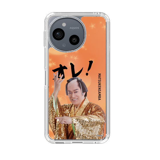 スリムプロテクションケース［ 松平 健 - オレ！ - オレンジ ］