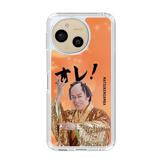 スリムプロテクションケース［ 松平 健 - オレ！ - オレンジ ］