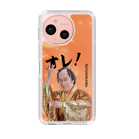 スリムプロテクションケース［ 松平 健 - オレ！ - オレンジ ］